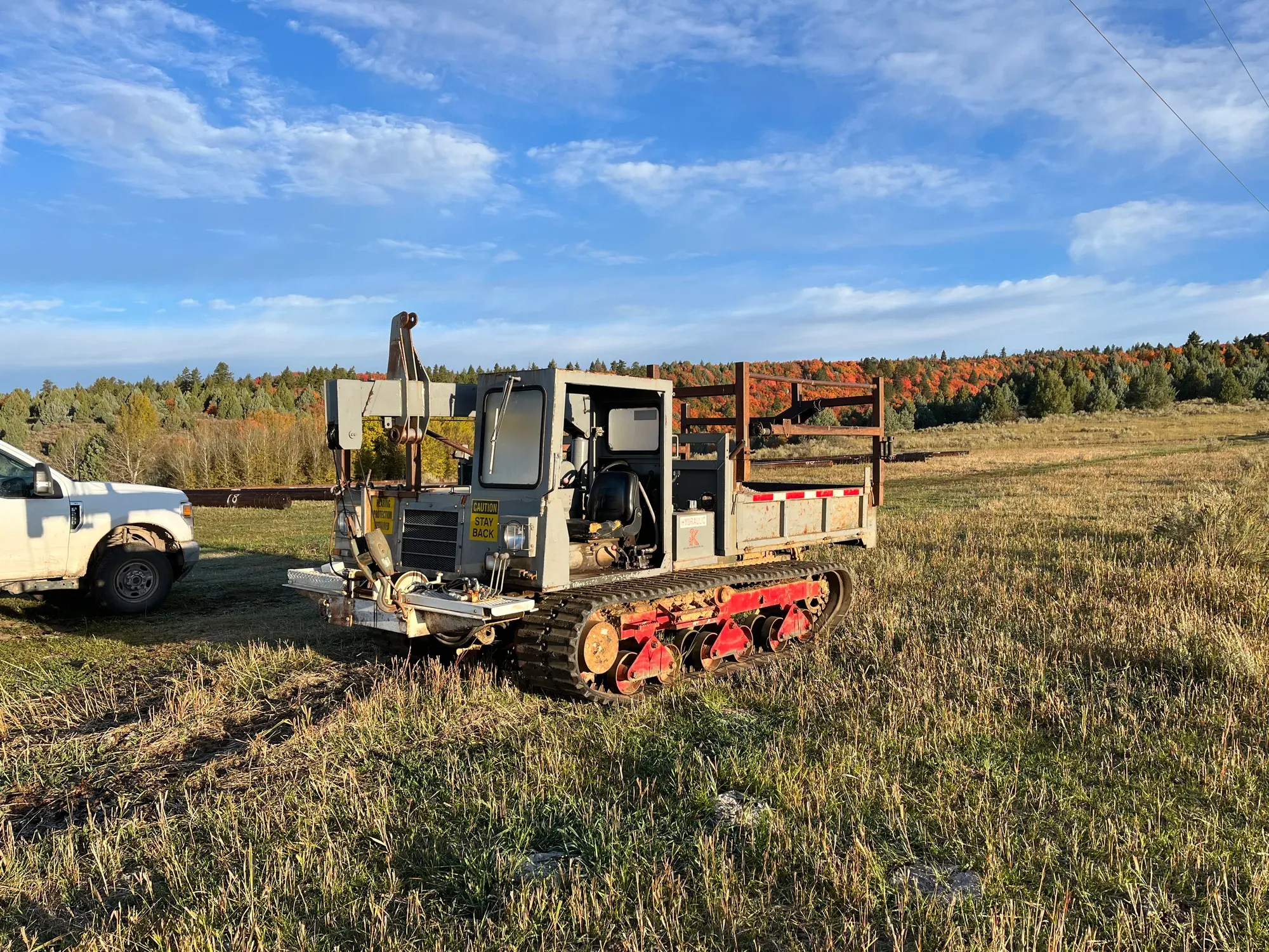 Tracked Carrier on Site